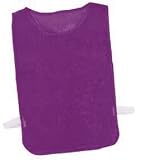 Nylon Mesh Pinnie-Yth Purple