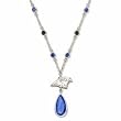 Carolina Panthers Crystal Logo Necklace