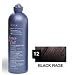 Fanci - full Hair Color, Refreshing Rinse, #12 Black Rage - 11 Oz