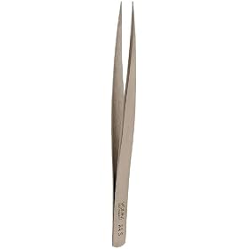 Wiha 49284 Stainless Steel Universal Fine Point Professional Precision Tweezer, 130mm Overall Length: Home Improvement