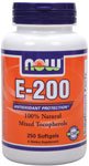 E-200 by NOW Foods - Vitamins (200 IU - 250 Softgels)