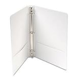 Office Products : Acco–Wilson Jones(R) Standard Round-Ring View Binder, 1' Ring, White