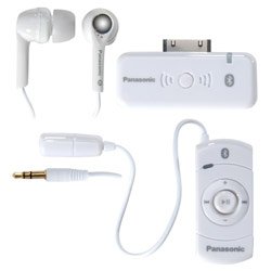 Panasonic RP-BT10 Bluetooth Headphones (White)