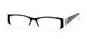 ARMANI EXCHANGE AX 203 Black White 0DF9 Optical Eyeglasses Frame