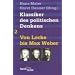 Klassiker des politischen Denkens 02I: Von John Locke bis Max Weber