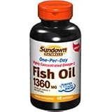 Highly Concentrated Omega-3 Fish Oil by Sundown Naturals - 60 softgels