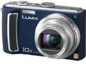 Panasonic Lumix DMC-TZ5A 9MP Digital Camera with 10x Wide Angle MEGA Optical Image Stabilized Zoom (Blue)
