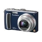 Panasonic Lumix DMC-TZ5A 9MP Digital Camera with 10x Wide Angle MEGA Optical Image Stabilized Zoom (Blue)