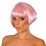 Babe Wig,Pink,Short Bob