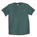 Unisex German Shepherd Green Tee Shirt