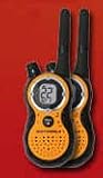 Motorola T8500R 18-Mile 2-Way Radios (Pair; Medium Yellow; Without Real-Tree Ap Pattern Faceplate)