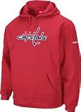 Washington Capitals Reebok Playbook Red Hooded Sweatshirt - XL
