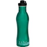 EcoUsable 25oz Filtered Water Bottle - Metallic Green