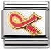 breast_cancer49breast cancer - NOMINATION Italian Charm in stainless steel enamel and