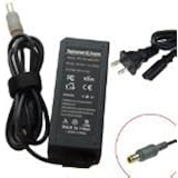 New Laptop AC Adapter + Power Supply Cord for IBM/Lenovo ThinkPad R60 R60E, T61 T60P T61P, X60 X60S X61 X61S, Z60 Z60M Z60T Z61 Z61E Z61P, N100 N200, T400 T500, V100 V200, W500, Y100 Y300 Y500, 3000 0761 0764 Fits 92P1108 40Y7659 92P1160
