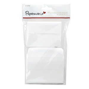 ATC Cards & Envelopes (50 Pack) - White