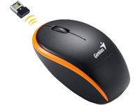 Genius Traveler 9000 schnurlos Maus (2,4GHz, 1200dpi, USB) schwarz/orange Preisvergleich
