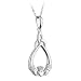 Sterling Silver Claddagh Trinity Knot Pendant Necklace - Made in Ireland