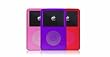 iSkin Claro Slims for iPod Classic 80GB 3 Pack, Cruise Pack (Pink/Purple/Red)
