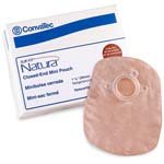 Convatec 2 Piece Sur-Fit Natura Closed Mini Ostomy Pouch 1 3/4" Flange Opaque - Box of 20