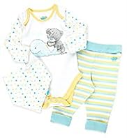 3 Piece Pure Cotton Tiny Tatty Teddy Outfit