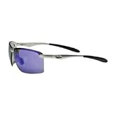 AOSafety Orange County Choppers Protective Eyewear - OCC 101 with Silver Frame, Blue Lens - CAS1144000011440-00000