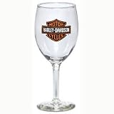 Harley-Davidson® Bar & Shield Logo 8 oz. Wine Glass. Set of four. 99310-07V