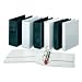 SPR26966 - Locking D-Ring View Binder,5 Capacity,11x8-1/2,Black