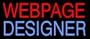 Webpage Designer Neon Sign 13 x 30