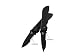 Electronics : Benchmade 913SBKD2 Benchmade Nitrous Stryker Folding Knife Black D2 Steel Combo Mod Spear Point/Dual Thumb Stud Nitrous Assist Opening/Pocket Clip 3.7"" Black G10