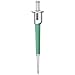 VistaLab 1136 Aluminum Alloy and Stainless Steel MLA Digital Pipette, 10-50 microliter Volume, 0.5 microliter Graduation Interval, +/-5% Accuracy, Green