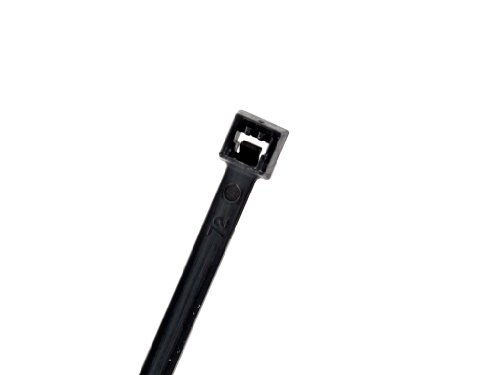 NSI Industries 4180X Miniature UV and Weather Resistant Cable Tie, 18lbs Tensile Strength, 7/8