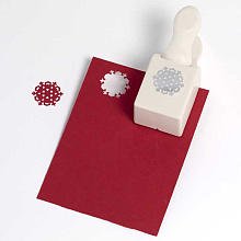 Martha Stewart Medium Double Punch - Nordic Snowflake