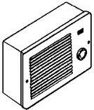 Bathroom Wall Heater, 1500 Watts White