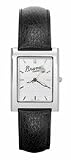 ATLANTA BRAVES CHROME MAN'S ELITE WATCH LEATHER STRAP