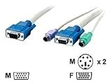 Level One ACC-2006 Kabelsatz 6m PS/2 f. KVM Switch