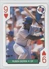 1991 U.S. Playing Cards All-Stars #9H - Ruben Sierra