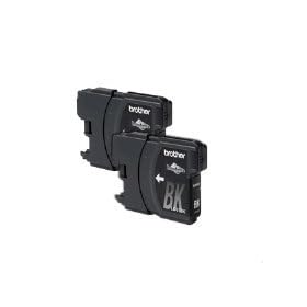 Brother LC61BK Ink Cartridge - Black (2 Pack): Electronics