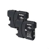 Brother LC61BK Ink Cartridge - Black (2 Pack)