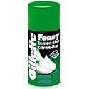 Gillette Foamy Shaving Cream, Lemon Lime 11 oz/ pack, 4 pack