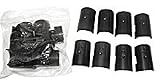 TownLine Shelf Clips - Shelf Clips - Black Plastic Shelf Clips - 1 Pack / Pack