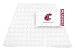 Washington State Cougars Full Size Sheet Set (Sheets & Pillowcase) NCAA