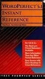 WordPerfect 5.1 instant reference