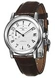 Zenith 01-0451-680-02-C491 Port Royal Silver Tone Dial Leather Alligator Men's Automatic Watch