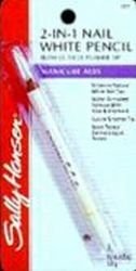 Sally Hansen Nail White Pencil, 2-In-1
