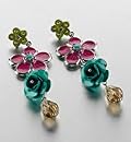 Per Una Penny Floral Drop Earrings