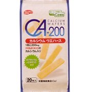 CA-200カルシウムウエハース バニラ味　20枚×10袋セット