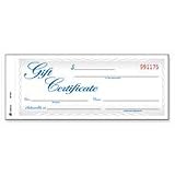Gift Certificates, 8-1/2