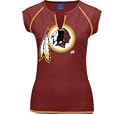 Washington Redskins Womens Fitted Top