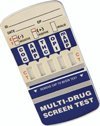 5-Panel Drug Test, 25/Box (COC, AMP, mAMP, THC, OPI)